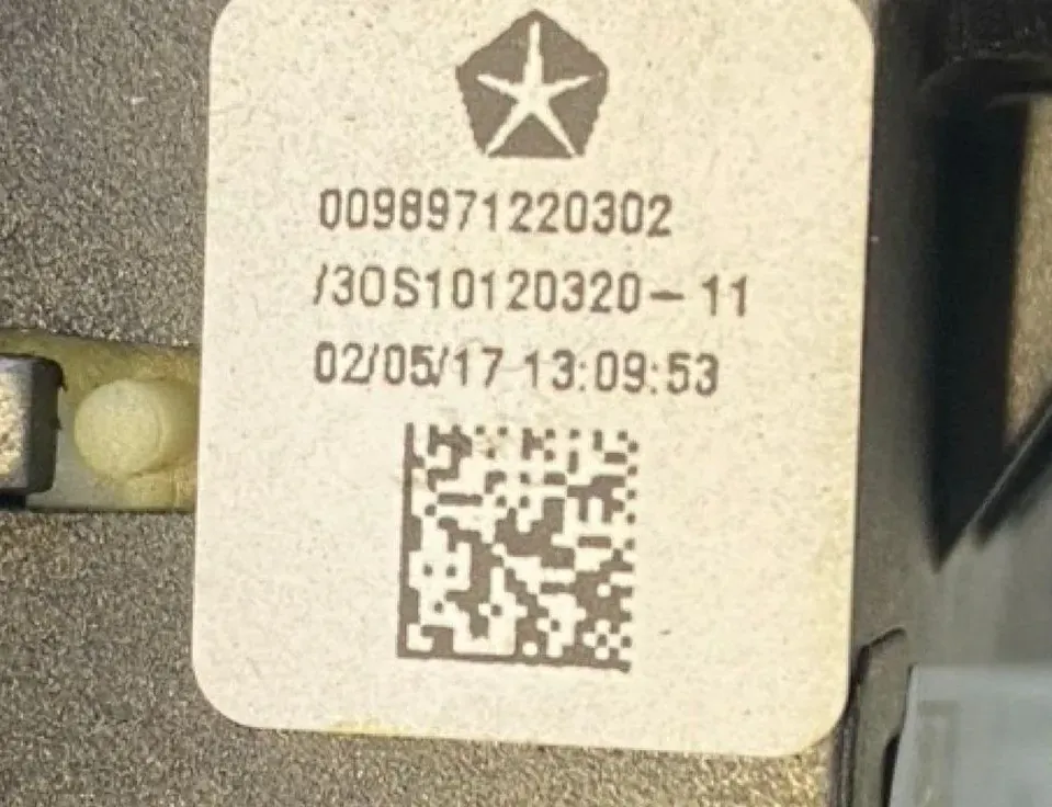 CHRYSLER Pacifica 2 generation (RU) (2016-2023) Interrupteur de manette d'essuie-glace P56054252AE 33235136