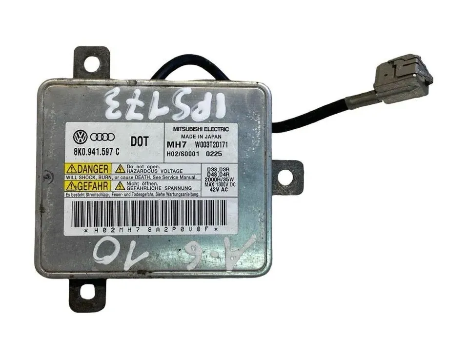 AUDI A6 C6/4F (2004-2011) Unité de commande d'éclairage au xénon 8K0941597C 35026217