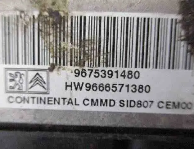 PEUGEOT 5008 1 generation (2009-2016) Calculateur d'unité de commande du moteur 9675391480,9666571380 32480232