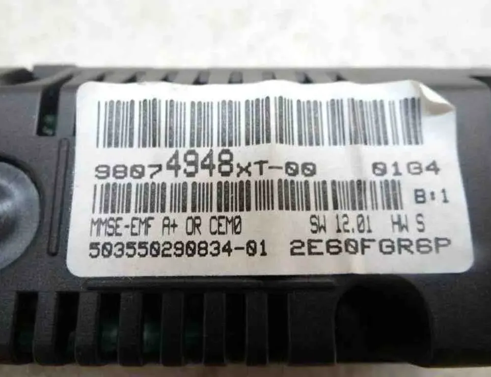CITROËN C3 Picasso 1 generation (2008-2016) Affichage de navigation 98074948XT 32489816