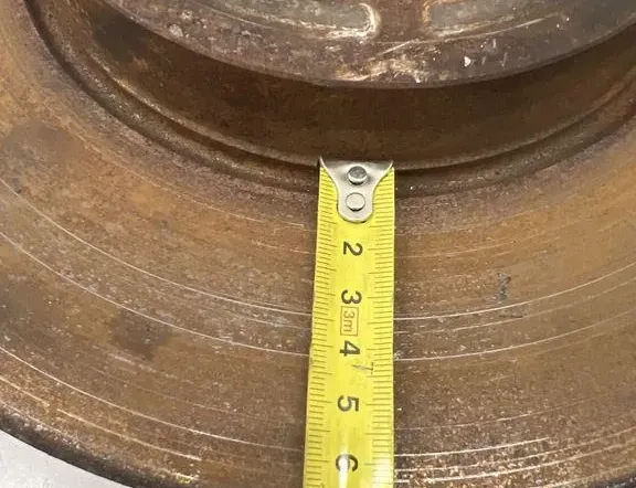 AUDI A4 B9/8W (2015-2024) Disque de frein avant gauche 34988713