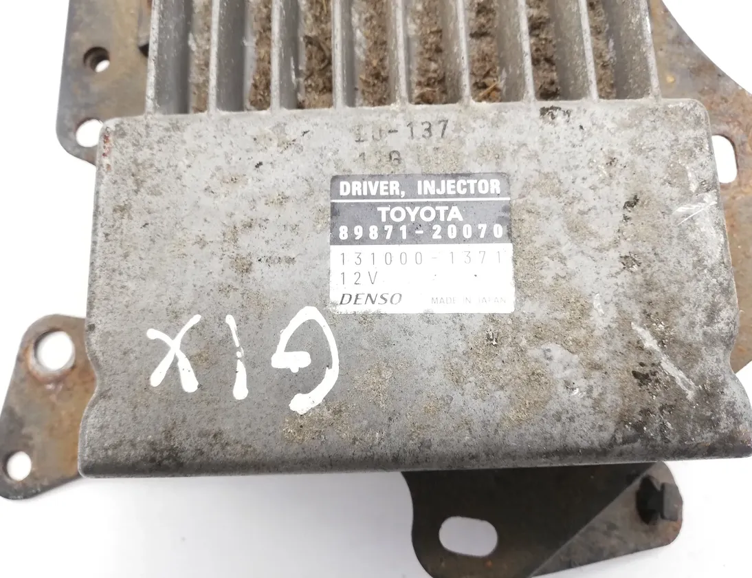 LEXUS IS XE20 (2005-2013) Calculateur d'injecteurs de carburant 89871-20070 15065382