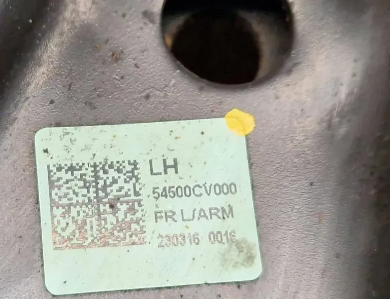 KIA EV6 1 generation (2021-2023) Bras de triangle avant 54500CV000 34254282