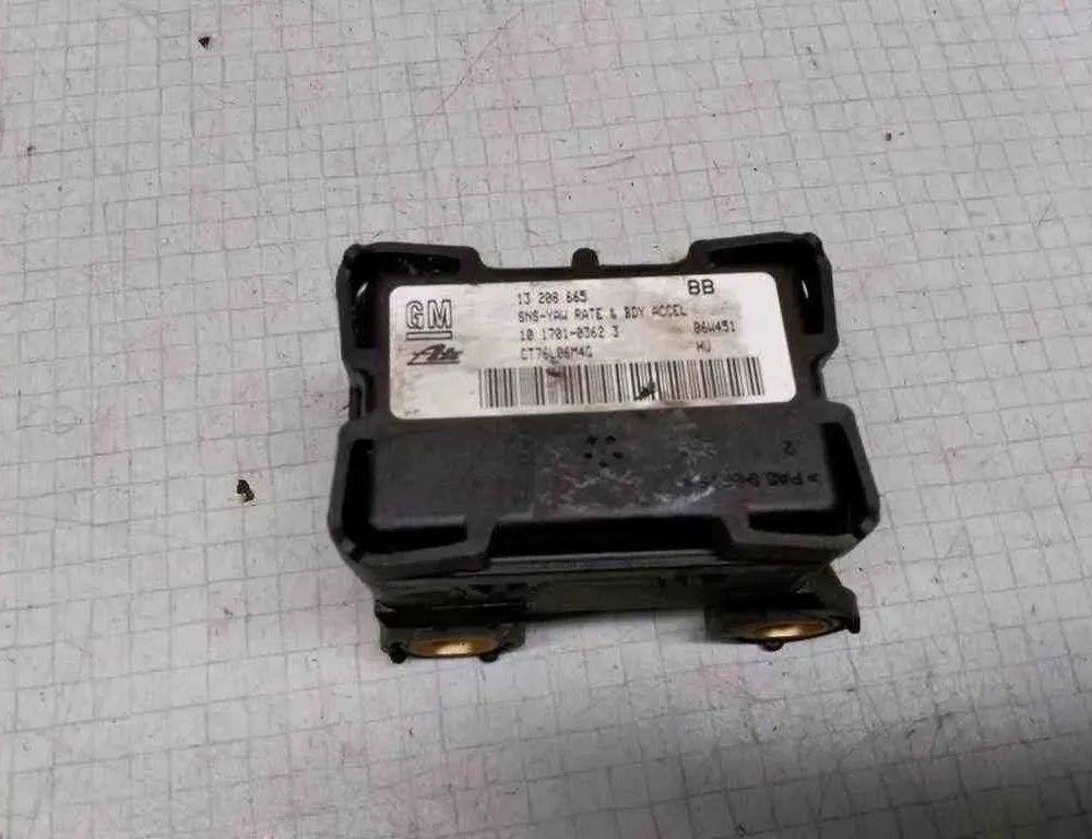 OPEL Vectra C (2002-2005) Capteur d'accélération 10170103623,13208665 32625413