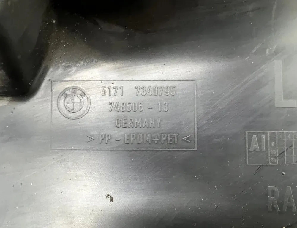 BMW 5 Series G30/G31 (2016-2023) Doublure de voûte intérieure avant gauche 7340795 31896044