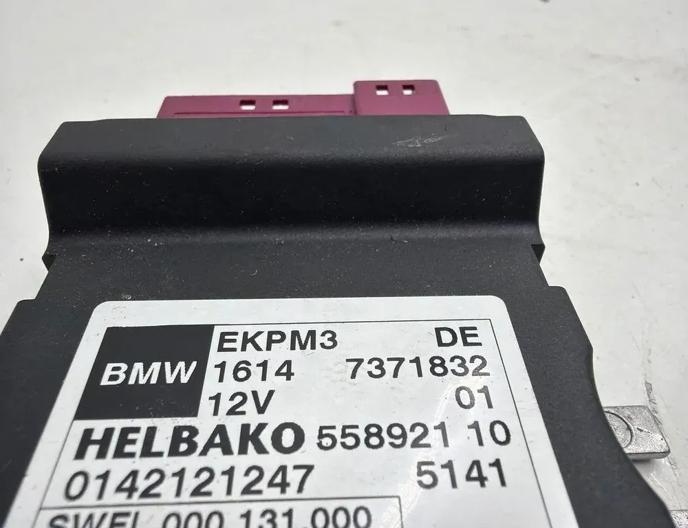 BMW X3 F25 (2010-2017) Contrôle de la pompe à carburant 8200131000,55892110,7371832,0142121247 34594099