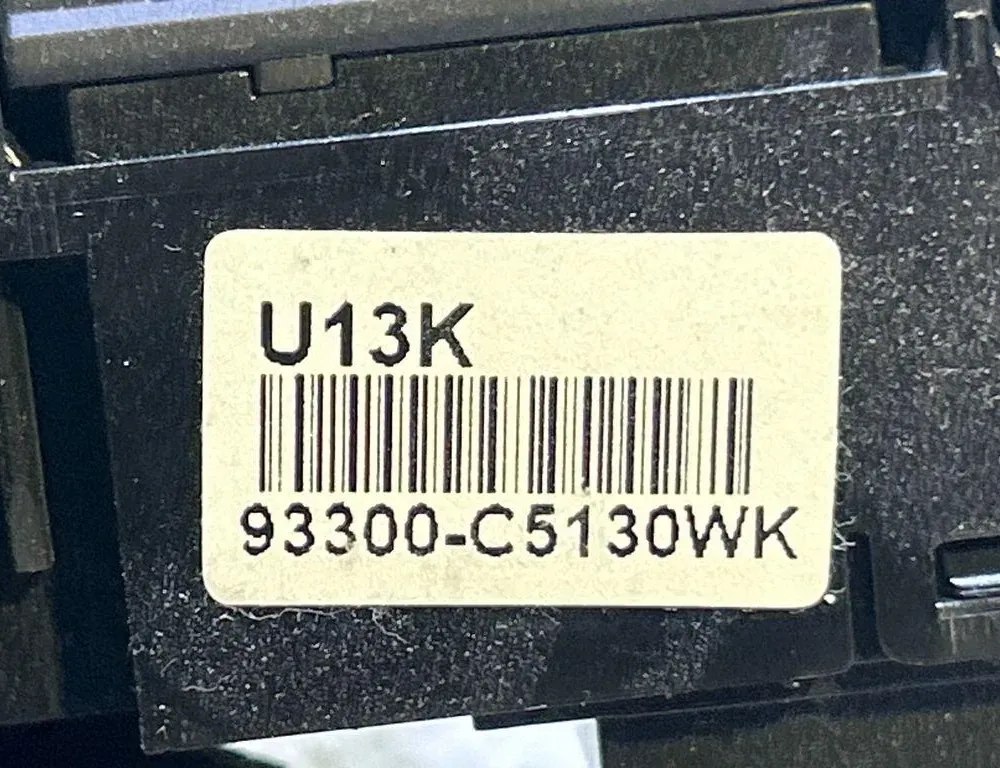 KIA Sorento 3 generation (2015-2020) Interrupteur de chauffage de siège U13K,93300C5130WK 35042564
