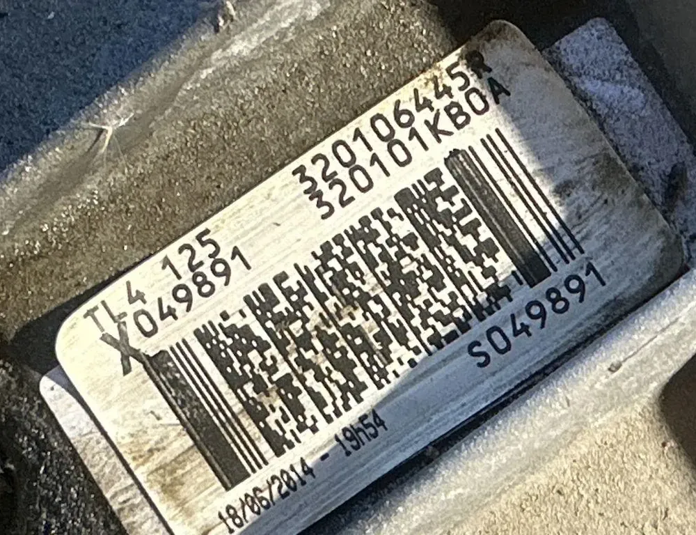 NISSAN Juke YF15 (2010-2020) Boîte de vitesses 320106445R 35040513
