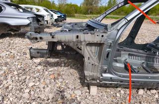 BMW X1 E84 (2009-2015) Quartier avant gauche 7135609 32615829