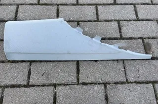 AUDI A6 C6/4F (2004-2011) Garniture de montant arrière gauche 4G5867245 33775008