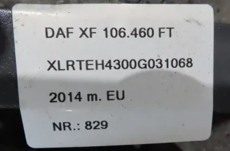 DAF XF (2012-present) Boîte de vitesses 1353031025 33528280