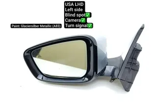 BMW 7 Series G11/G12 (2015-2023) Rétroviseur latéral gauche A046412,F0181113U6680 34015227