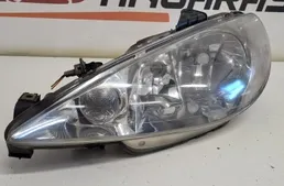 PEUGEOT 206 1 generation (1998-2009) Phare avant gauche 9628666880 34496098