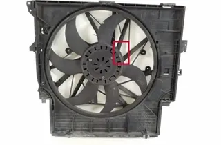 BMW X3 F25 (2010-2017) Radiateur de ventilateur de refroidissement du moteur 7601176 34498730