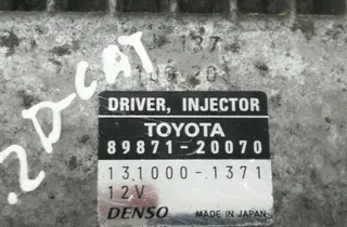 TOYOTA Corolla E120 (2000-2008) Calculateur d'injecteurs de carburant 89871-20070 4091013