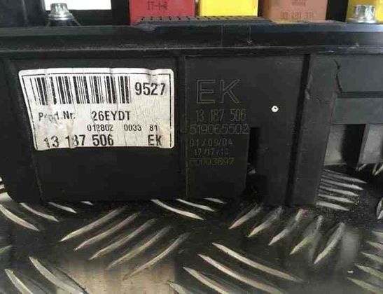 OPEL Vectra C (2002-2005) Boîte à fusibles 13187506EK,460023260,13187506 21446163