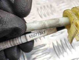 OPEL Astra J (2009-2020) Câbles du mécanisme de changement de vitesse 55577317 25050340