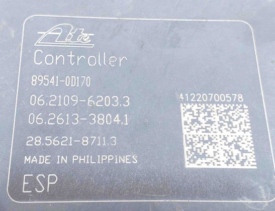 TOYOTA Yaris 3 generation (2010-2019) Pompe ABS 89541-0D170,44540-0D100 26608574