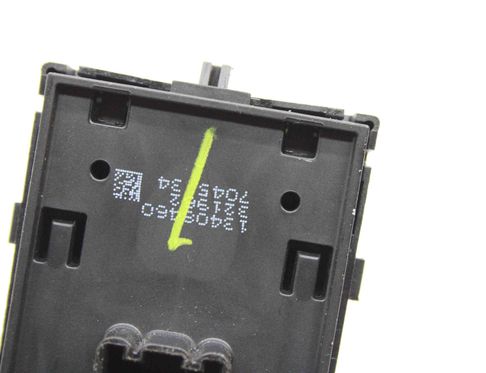 OPEL Astra K (2015-2021) Commutateur de fenêtre de porte avant gauche 13408460 18335083