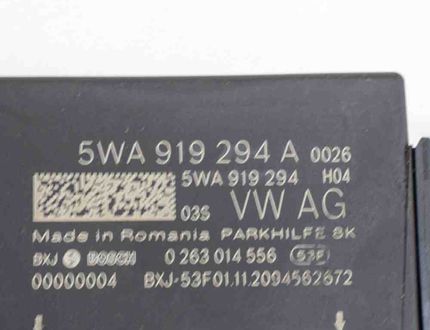 VOLKSWAGEN Golf 8 generation (2019-2023) Unité de contrôle de distance de stationnement PDC 5WA919294A,5WA919294,0263014556 21028208