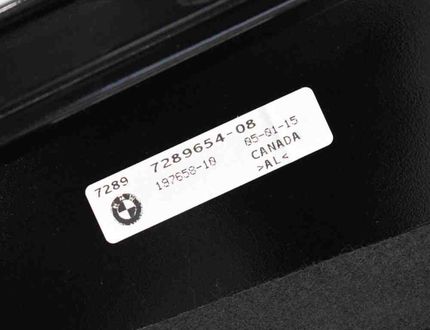 BMW X5 F15 (2013-2018) Garniture verticale de porte arrière droite 7289654 2680353