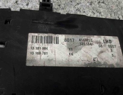 OPEL Vectra C (2002-2005) Boîte à fusibles 24443147 30181714