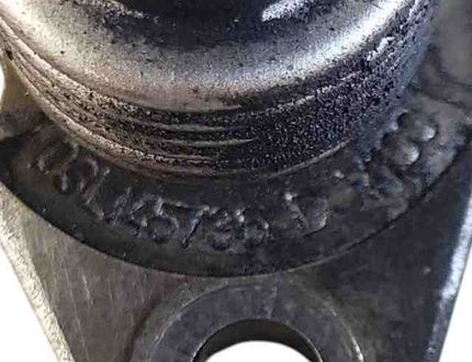 VOLKSWAGEN Polo 5 generation (2009-2017) Tube de lubrification des turbines 03L145736 32432975