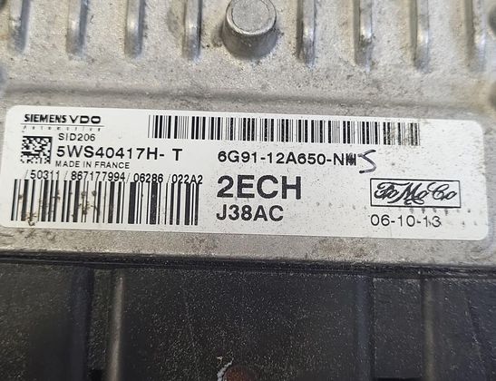 FORD Galaxy 3 generation (2015-2024) Calculateur d'unité de commande du moteur 6G9112A650 32808320