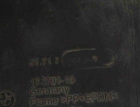 BMW 5 Series Gran Turismo F07 (2010-2017) Doublure de voûte intérieure avant gauche 7193509 30969307