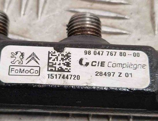 PEUGEOT 308 T9 (2013-2021) Rampe de carburant 9804776780,28497Z01,151744720,9676643880 32413292
