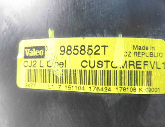 OPEL Signum C (2003-2008) Relais de ventilateur 985852T,73421312 32052490