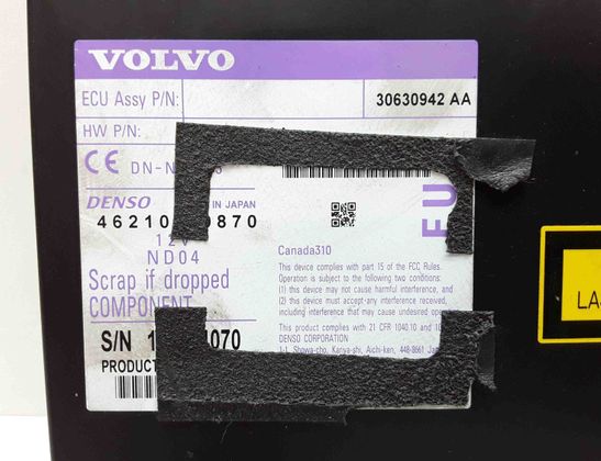 VOLVO S80 2 generation (2006-2020) Lecteur de musique avec GPS 30630942AA 23586263