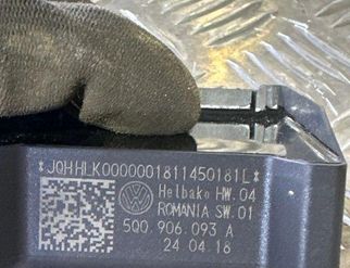 VOLKSWAGEN Polo 6 generation (2017-2024) Contrôle de la pompe à carburant 5Q0906093A,5Q0906093 32971537