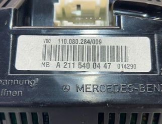 MERCEDES-BENZ E-Class W211/S211 (2002-2009) Compteur de vitesse A2115400447 32978390