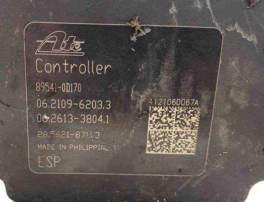 TOYOTA Yaris 3 generation (2010-2019) Pompe ABS 895410D170 30713972