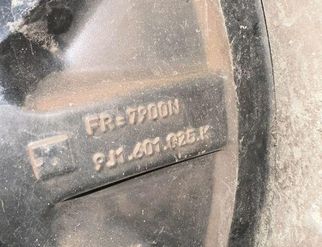 PORSCHE Taycan 1 generation (2019-2023) Jeu de roues 9J1601025K,9J1601025J 32950563