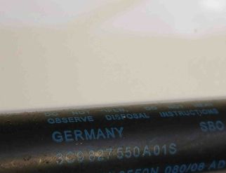 VOLKSWAGEN Passat B7 (2010-2015) Vérin à gaz de hayon côté droit 3C9827550A 29753338