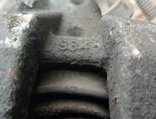 OPEL Signum C (2003-2008) Étrier de frein arrière droit 118102-40012 32901053